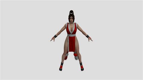 Mai Shiranui 3D Model